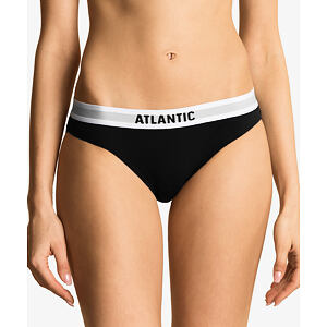 Dámské kalhotky Bikini ATLANTIC 3Pack - fialová/zelená/černá