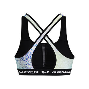 Dámská sportovní kompresní podprsenka Under Amour Crossback Mid Print