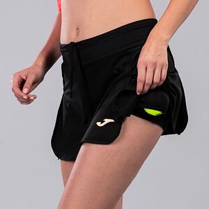 Dámská sukně Joma Open II Tennis Skirt Black