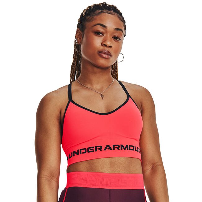 Dámská kompresní podprsenka Under Armour Seamless Low Long Bra